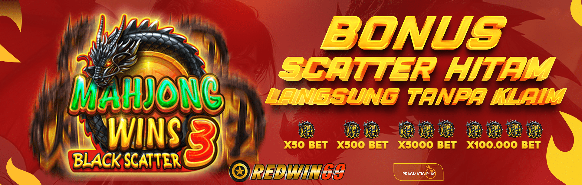 Mahjong Wins 3 Black Scatter Cara Gacor Menang REDWIN69